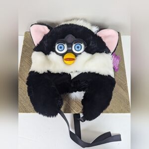Vintage 1999 Hasbro Furby Hat – Rare Collectible Plush Cap NWT